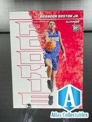 2021-22 Player of the Day Brandon Boston Jr RC Rookie Card #80 LA Clippers